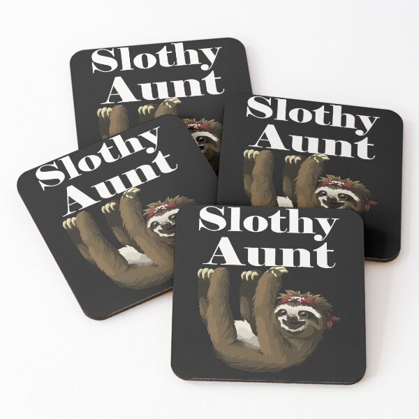 Item preview,    Funny Slothy Aunt designed and sold by dara4uall.