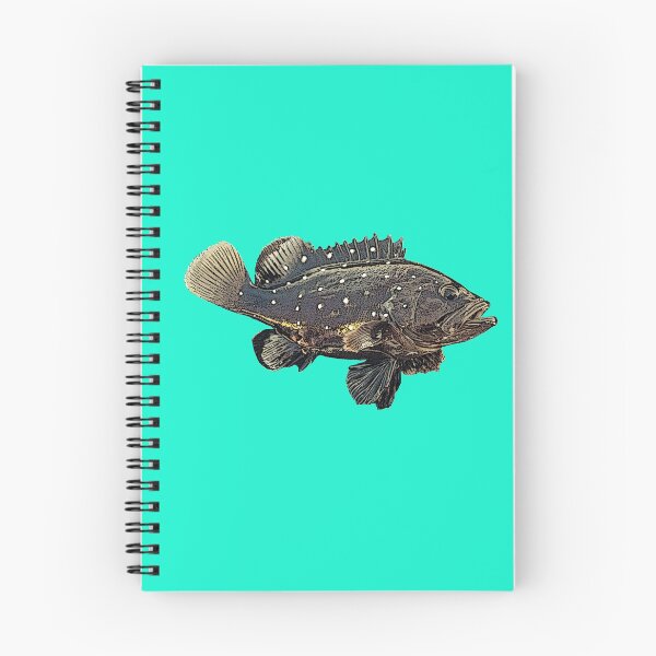 Item preview, Snowy Grouper Color Art  designed and sold by designsasstultd.