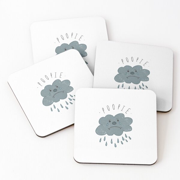 Item preview, SAD CLOUD POOPIE NO BACKGROUND  designed and sold by poopieclothes.