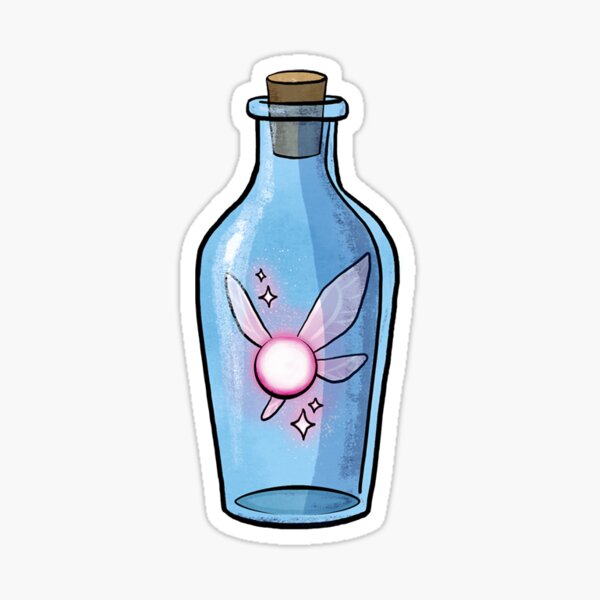 Fairy in a Bottle Sticker