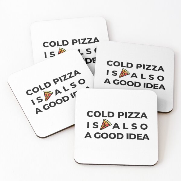 Item preview, Cold Pizza Laugh Joke Food Hungry Foodie Snack Cute Funny Gift Sarcastic Happy Fun Introvert Awkward Geek Hipster Silly Inspirational Motivational Birthday Present designed and sold by EpsilonEridani.