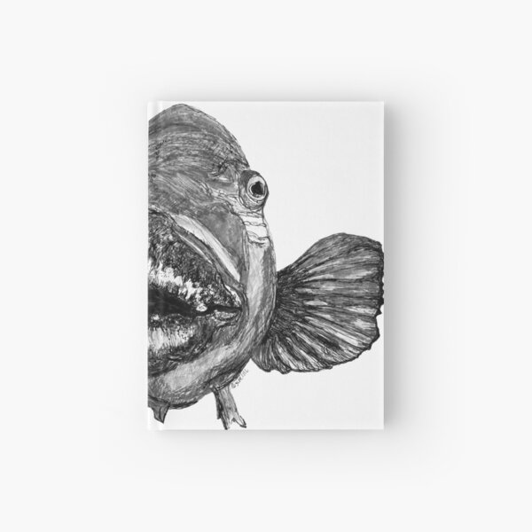 Meg the Blue Groper Hardcover Journal