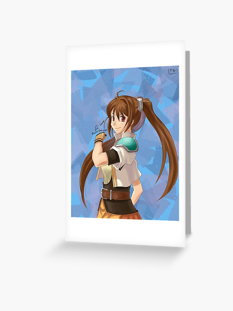 THE LEGEND OF HEROES SEN NO KISEKI 4 Message Card
