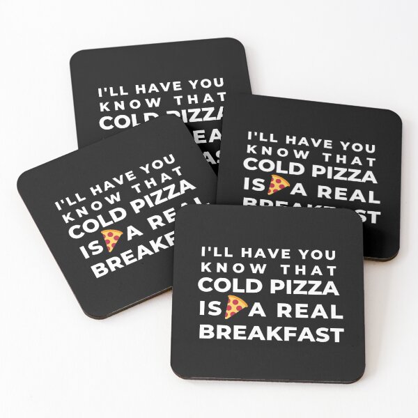 Item preview, Cold Pizza for Breakfast Joke Food Hungry Foodie Cute Funny Gift Sarcastic Happy Fun Introvert Awkward Geek Hipster Silly Inspirational Motivational Birthday Present designed and sold by EpsilonEridani.