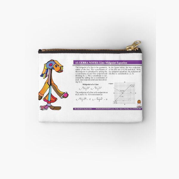 Item preview, Midpoint Formulas Explained: The AlgebraMatrix at Redbubble designed and sold by Mark Stansberry.