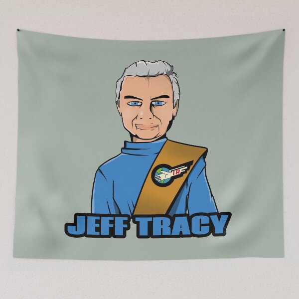 Item preview, Jeff Tracy Thunderbirds designed and sold by LICENSEDLEGIT.