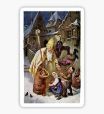Krampus 005 Sticker