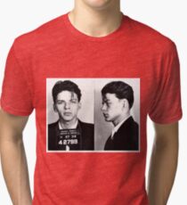 Frank Sinatra Mug Shot Tri-blend T-Shirt