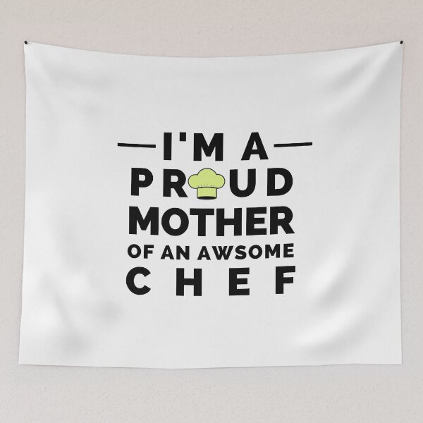 Item preview, Mother of Chef Job Cook Cooking Foodie Food Pasta Burger Taco Sarcastic Funny Meme Emotional Cute Gift Happy Fun Introvert Geek Hipster Silly Inspirational Motivational Birthday Present designed and sold by EpsilonEridani.