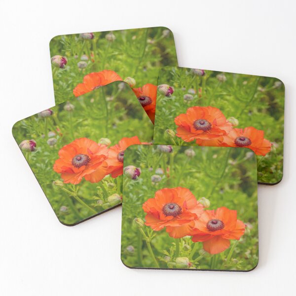 Item preview, Orange Ranunculus designed and sold by Leanne Van Den Berg.