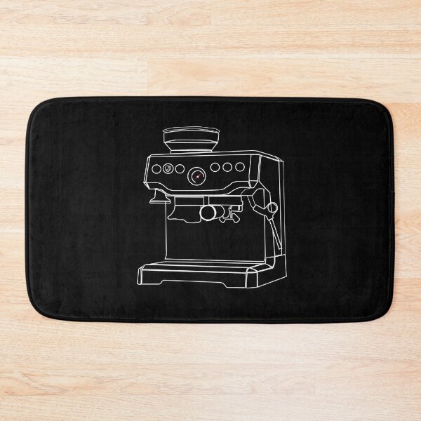 Item preview, Espresso Machine Coffee Shop Sketch designed and sold by Wanderlust Designs.