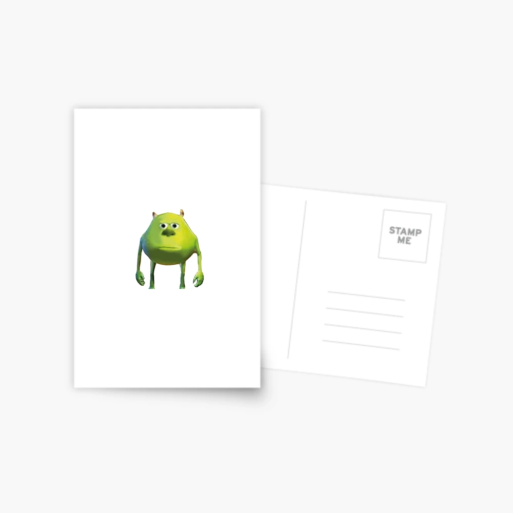 Mike Wazowski Meme Sticker for Sale by juliawalkershop