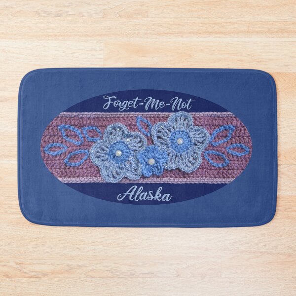 Item preview, Alaska State Flower Forget Me Not 02 designed and sold by nadya.