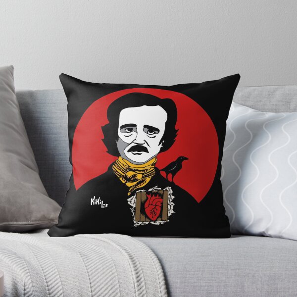 Edgar Allan Poe Cojín
