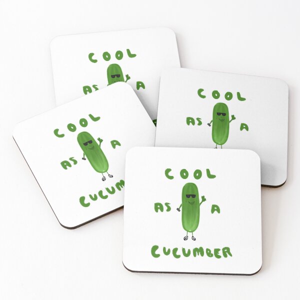 Item preview, Cool as a Cucumber  designed and sold by gabsvibes.