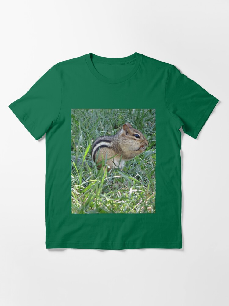 Chipmunk Stuffing His Face Throw Pillow