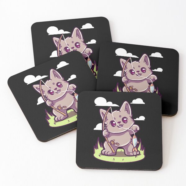Item preview, Cute & Funny Cat Fishing designed and sold by perfectpresents.