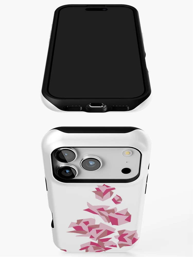 Thumbnail 3 of 4, iPhone Case, Falling Roses designed and sold by Morning3100.