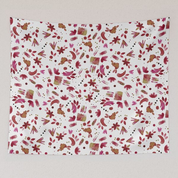 Item preview, merlot blossoms designed and sold by freeinthelines.