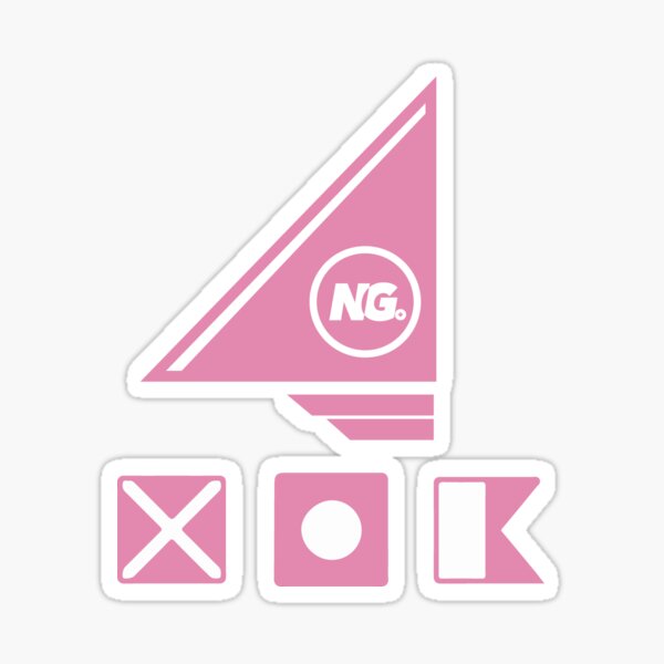 Logo Drip - Flag Ship Sticker
