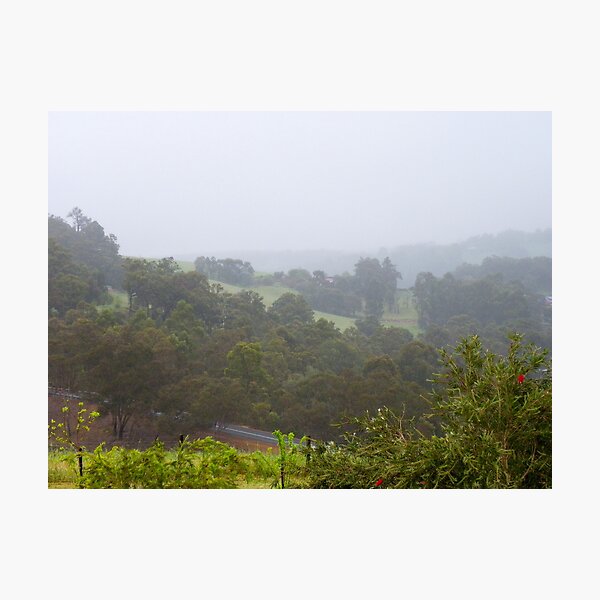 Item preview, Bridgetown on misty morning designed and sold by BigAndRed.