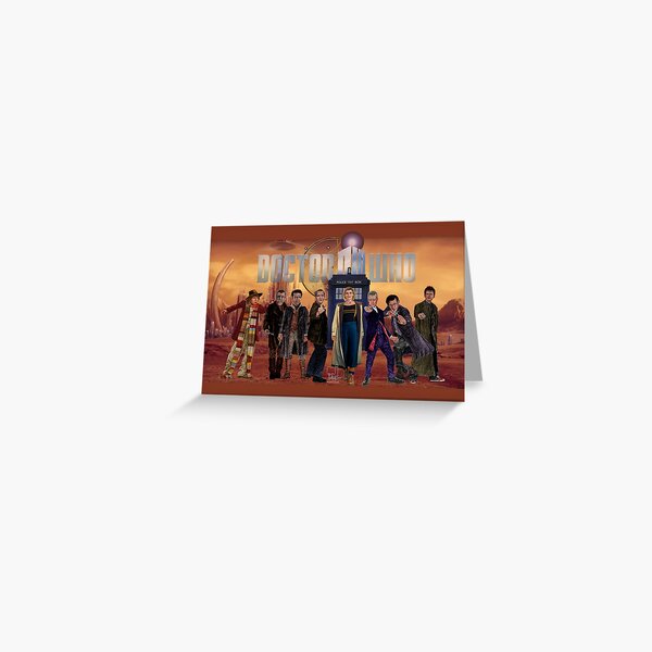 Gallifrey 8 Greeting Card