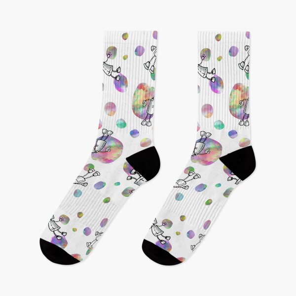 Item preview, Robot Space Party (White Version) designed and sold by -DearTreehouse-.