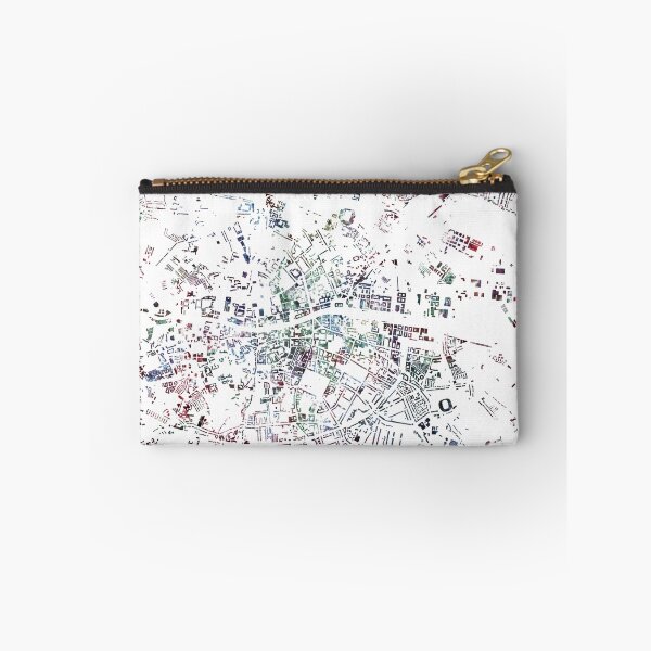 Item preview, Dublin map watercolor painting designed and sold by MapMapMaps.
