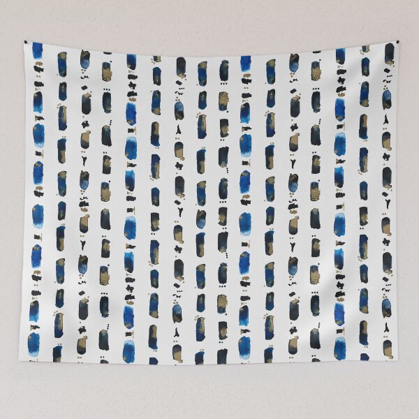 Item preview, watery ink abstract strokes designed and sold by freeinthelines.