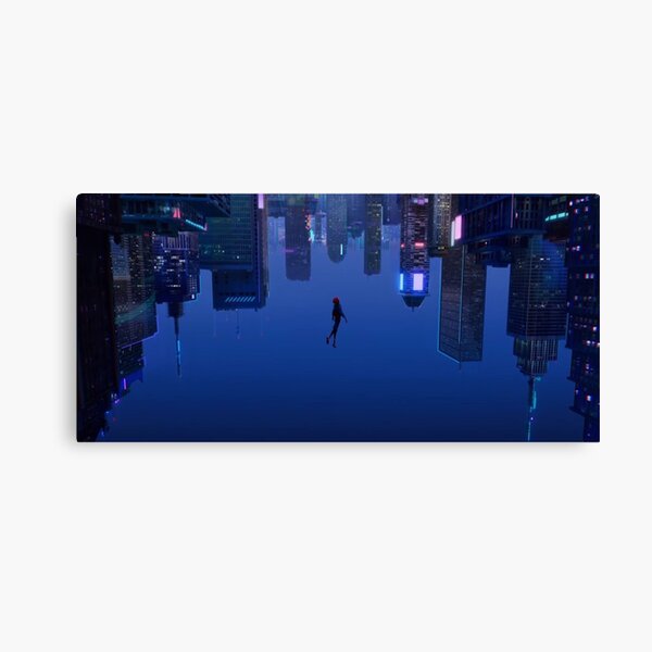 Into the Spiderverse Canvas Print