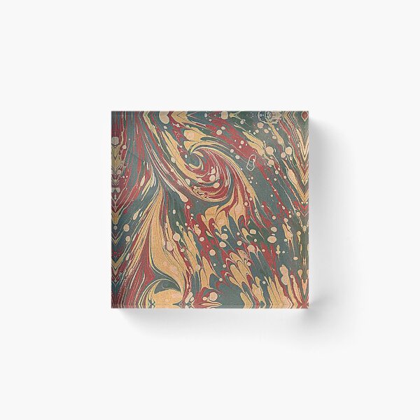 Item preview, Antique Marbleized Paper / Marble Paper designed and sold by FuzzyHoney.
