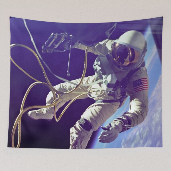 Item preview, First Ever NASA Spacewalk, Gemini IV, 1965 (8K resolution) designed and sold by bobbooo.