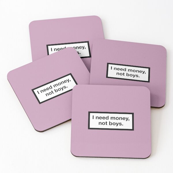Item preview, I need money, not boys. designed and sold by ZANGRAM.