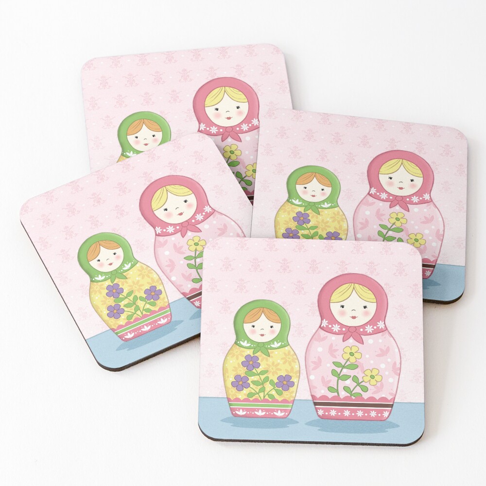Item preview, Coasters (Set of 4) designed and sold by amalou.