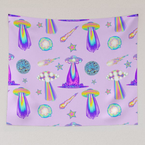 Item preview, holographic UFO designed and sold by dinaaaaaah.