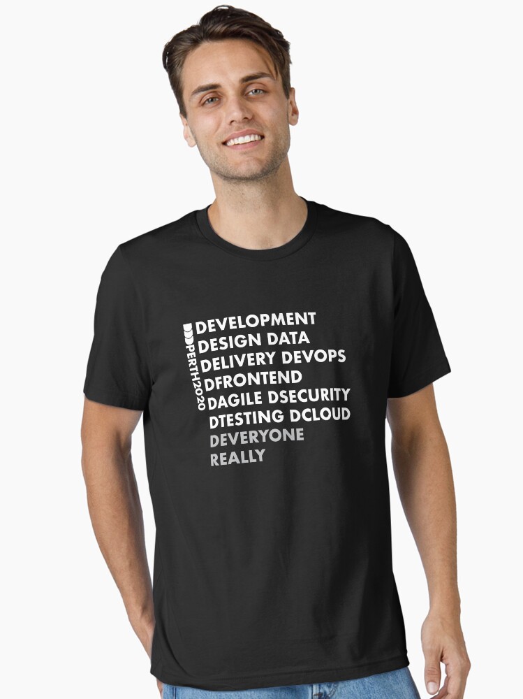 Thumbnail 1 of 7, Essential T-Shirt, Deveryone really designed and sold by dddperth.
