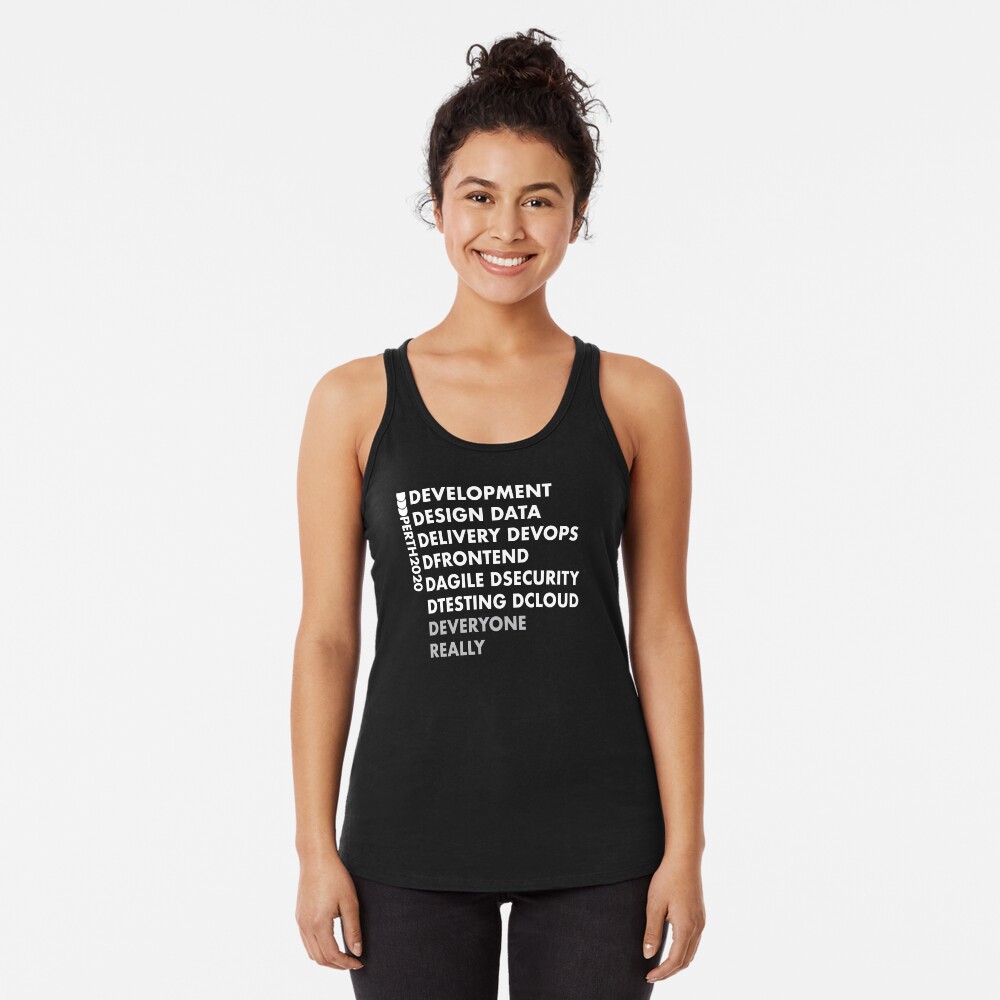 Item preview, Racerback Tank Top designed and sold by dddperth.