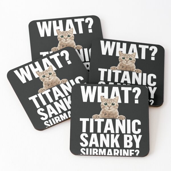 Item preview, The WHAT Cat  designed and sold by sidekickfun.