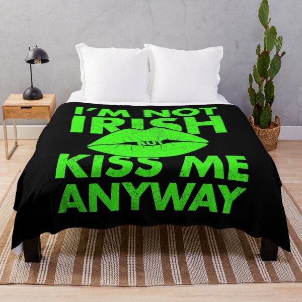 Item preview, St Patricks Day - I'm Not Irish Kiss Me Anyway designed and sold by EstelleStar.