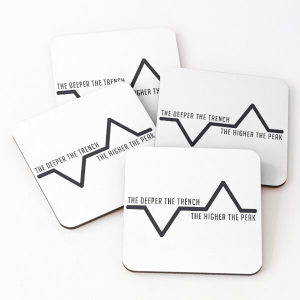 Item preview, The deeper the trench, the higher the peak designed and sold by Zach Patterson.