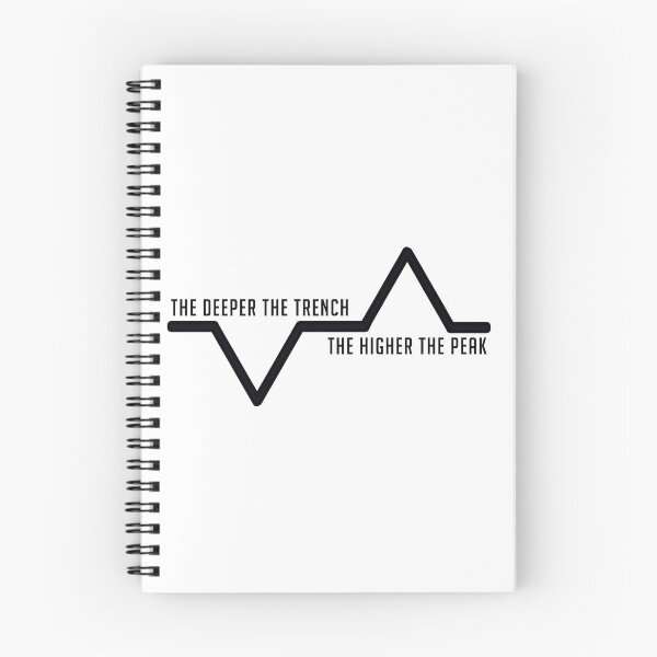 Item preview, The deeper the trench, the higher the peak designed and sold by Zach Patterson.