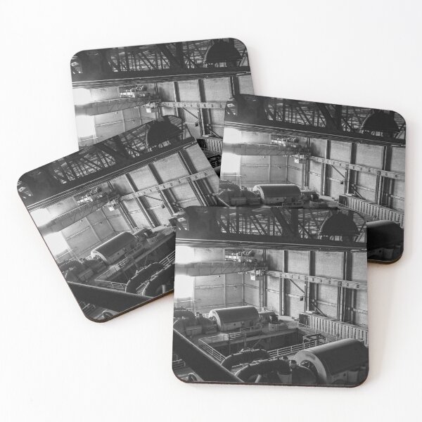 Item preview, Turbine Room Generators from Above, Hearn Generating Station designed and sold by Kendall Anderson.