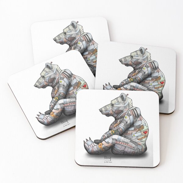 Item preview, Patchwork Bear designed and sold by flinguini.