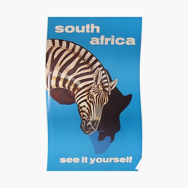 Vintage South Africa Tourism Poster