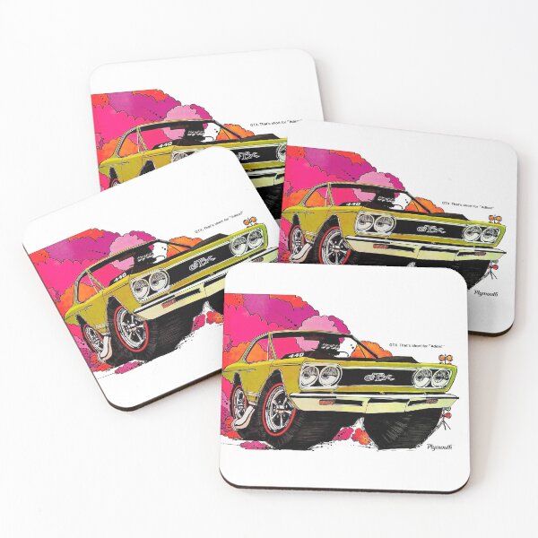 Artikelvorschau, Plymouth GTX entworfen und verkauft von Retrostickersnz.