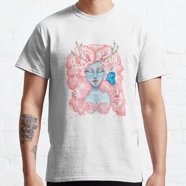 Vista previa del artículo con la obra «Dryad Cherry Blossom», diseñado y vendido por bdoodles.