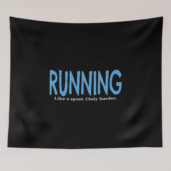 Item preview, Running Like a Sport Only Harder Funny Track Runner designed and sold by nikkidawn74.