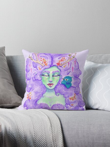 Vista previa del artículo con la obra «Dryad Lavender», diseñado y vendido por bdoodles.
