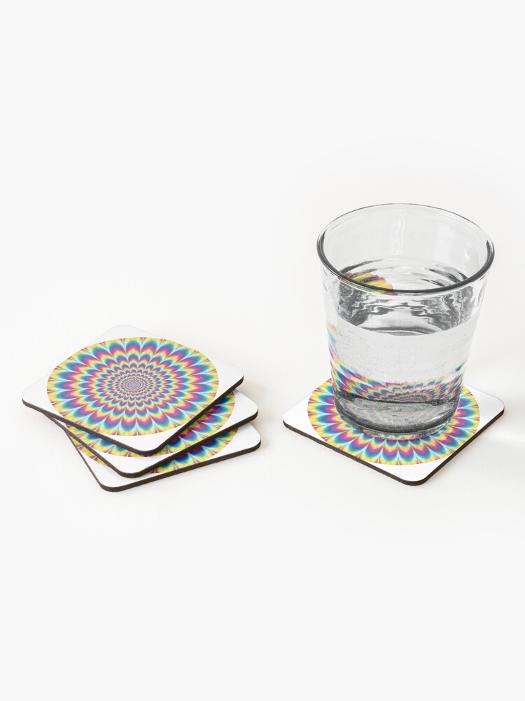 Alternate view of Psychedelic Art Coasters (Set of 4)