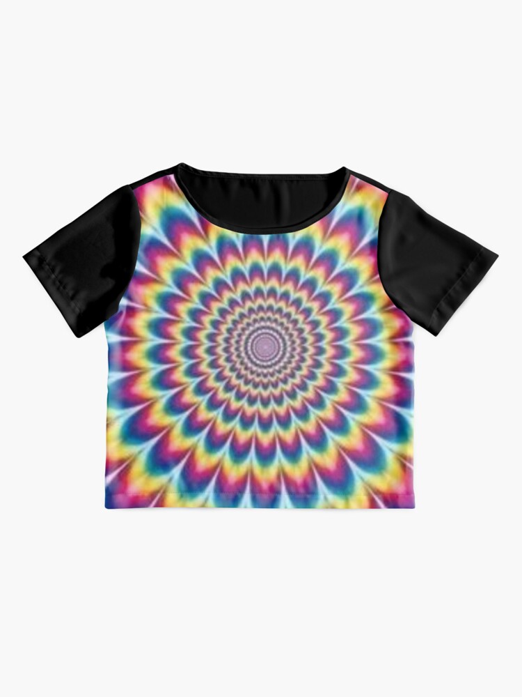 Alternate view of Psychedelic Art Chiffon Top
